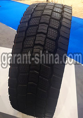 Hankook DH51 Smart Flex (приводная) 315/80 R22.5 156/150L 20PR - Фото реальной шины вблизи